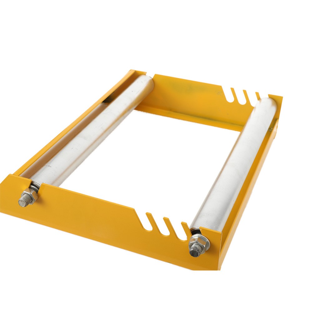 Cable Drum Roller Heavy Duty Cable Caddy Wire Unwinder Dispenser Orange