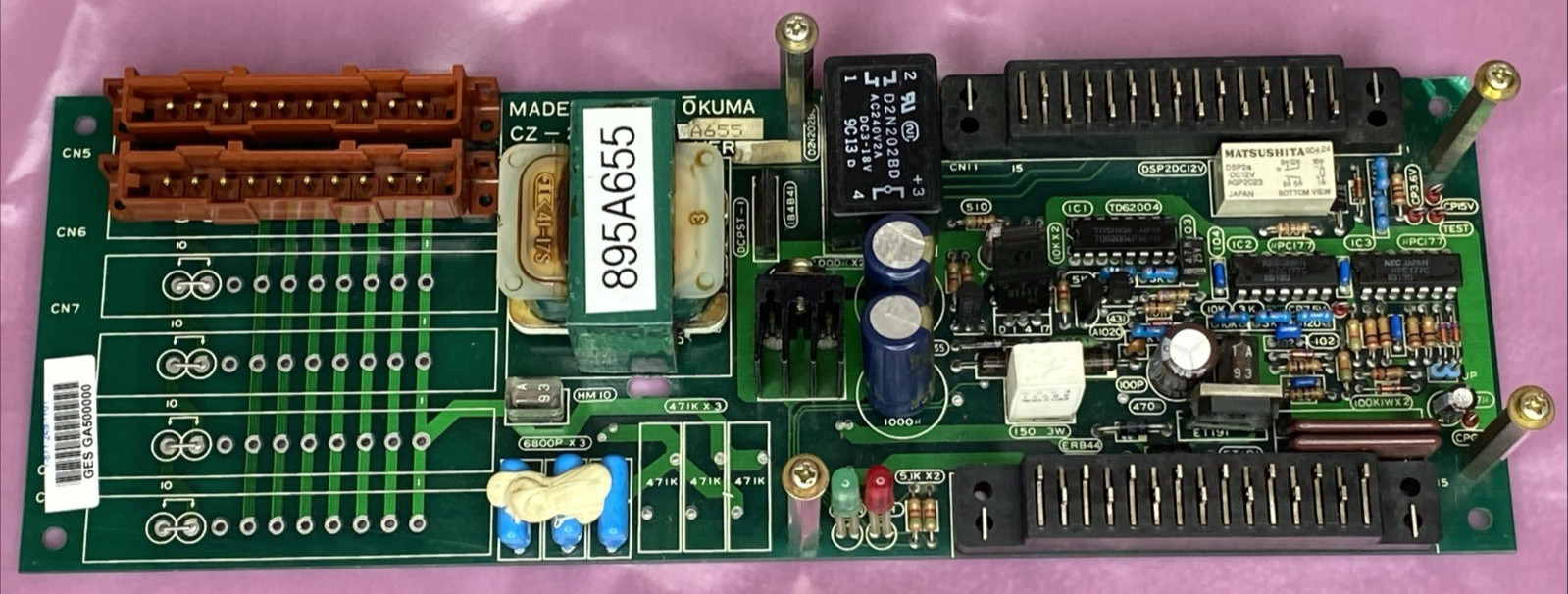 Okuma CZ-270C A655 Power Supply Board Professionally Tested and Working