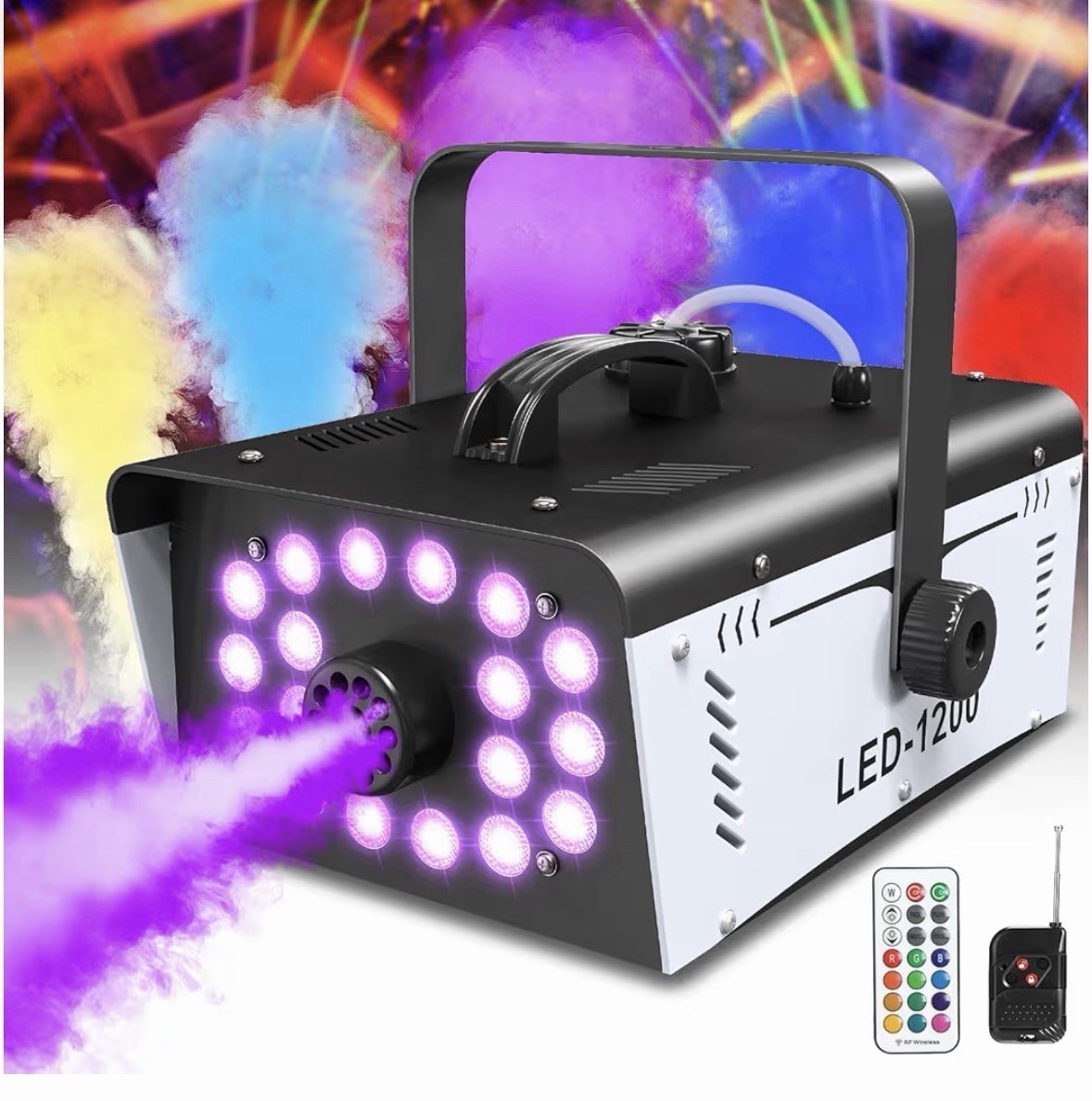 Fog Machine, 1200w, Indoor, Outdoor, 6000CFM, MISSING REMOTE, Wedding, Party