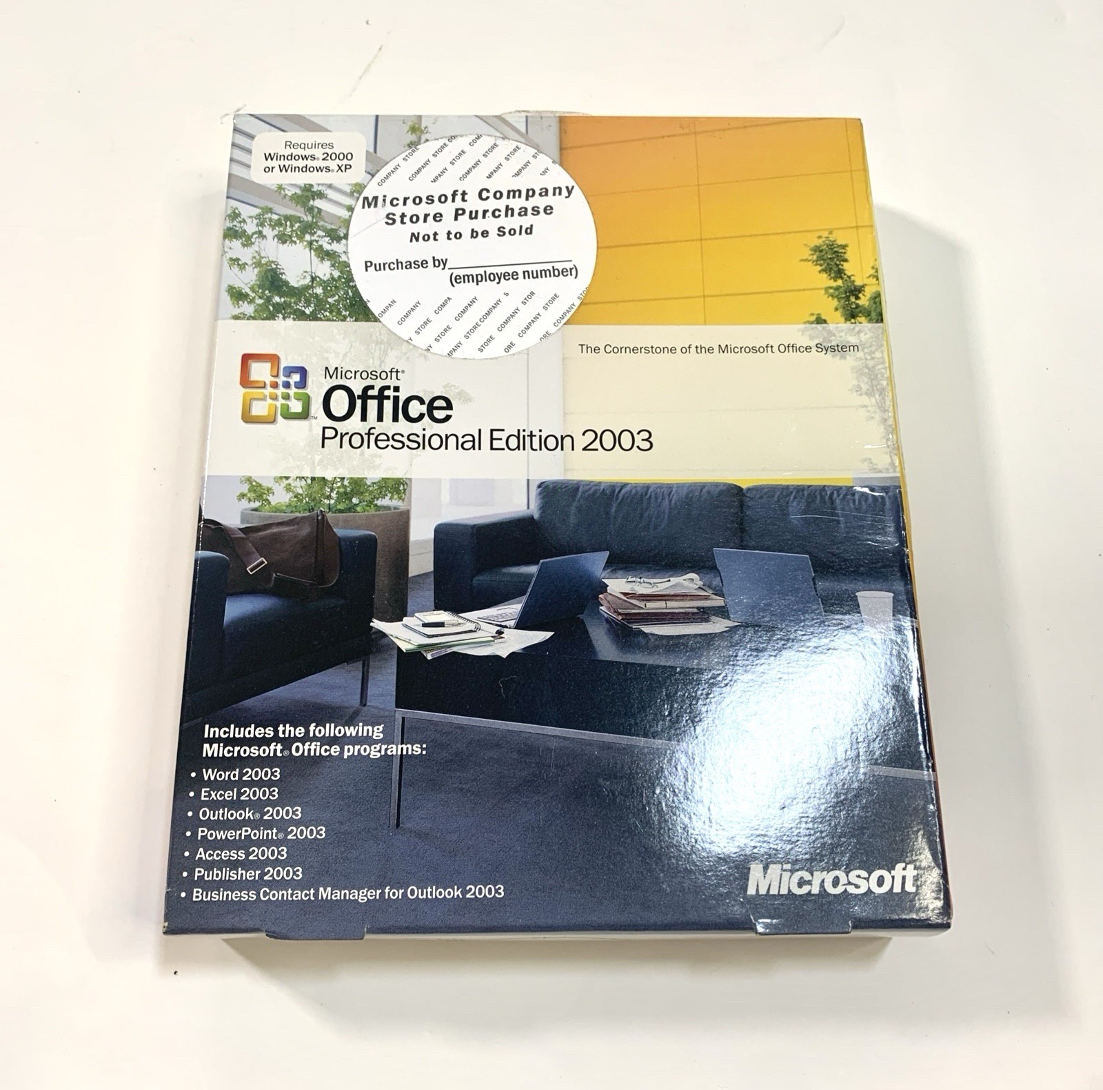 Microsoft Office Professional 2003 Retail Box Word Excel Access