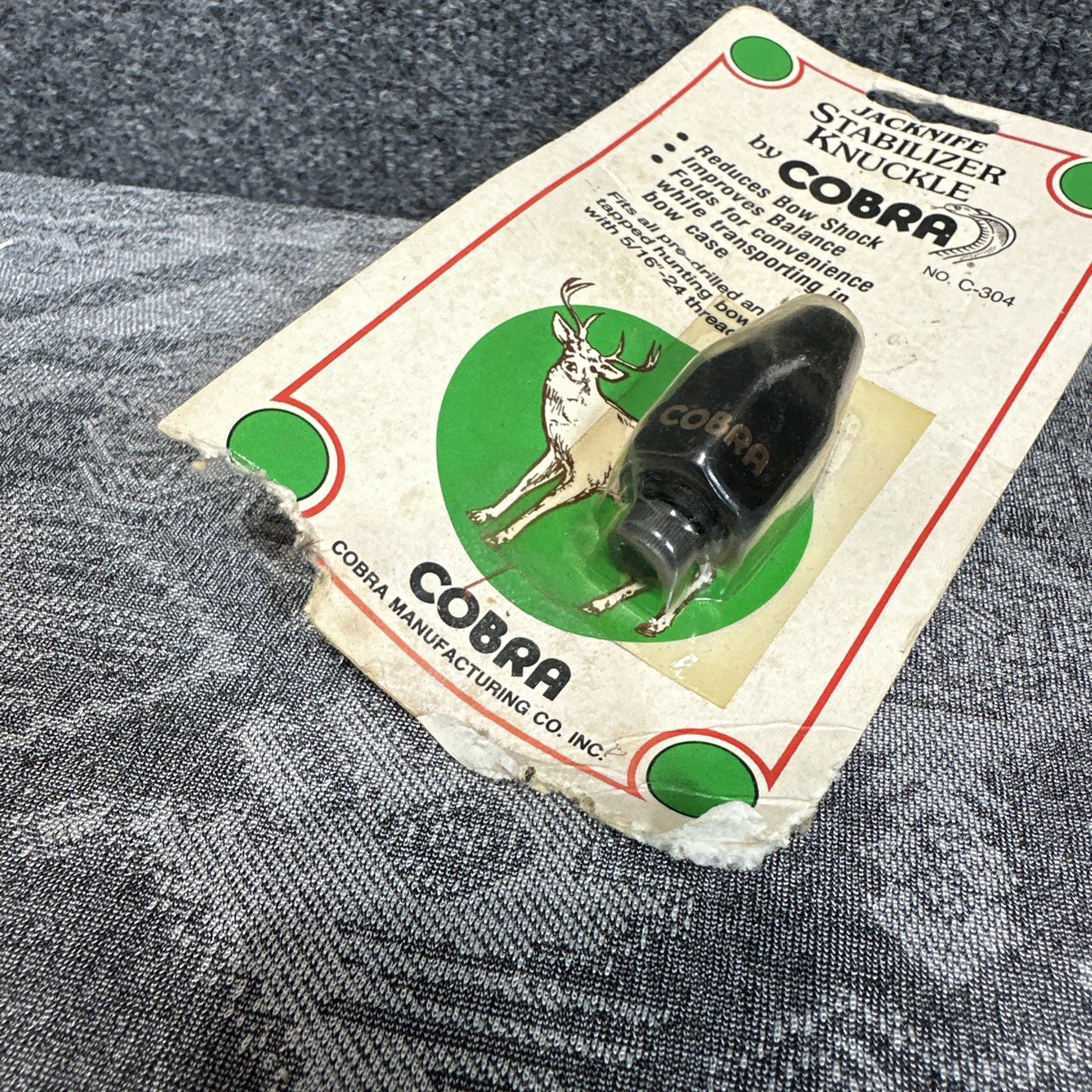 Cobra Archery Jacknife Stabilizer Knuckle C-304