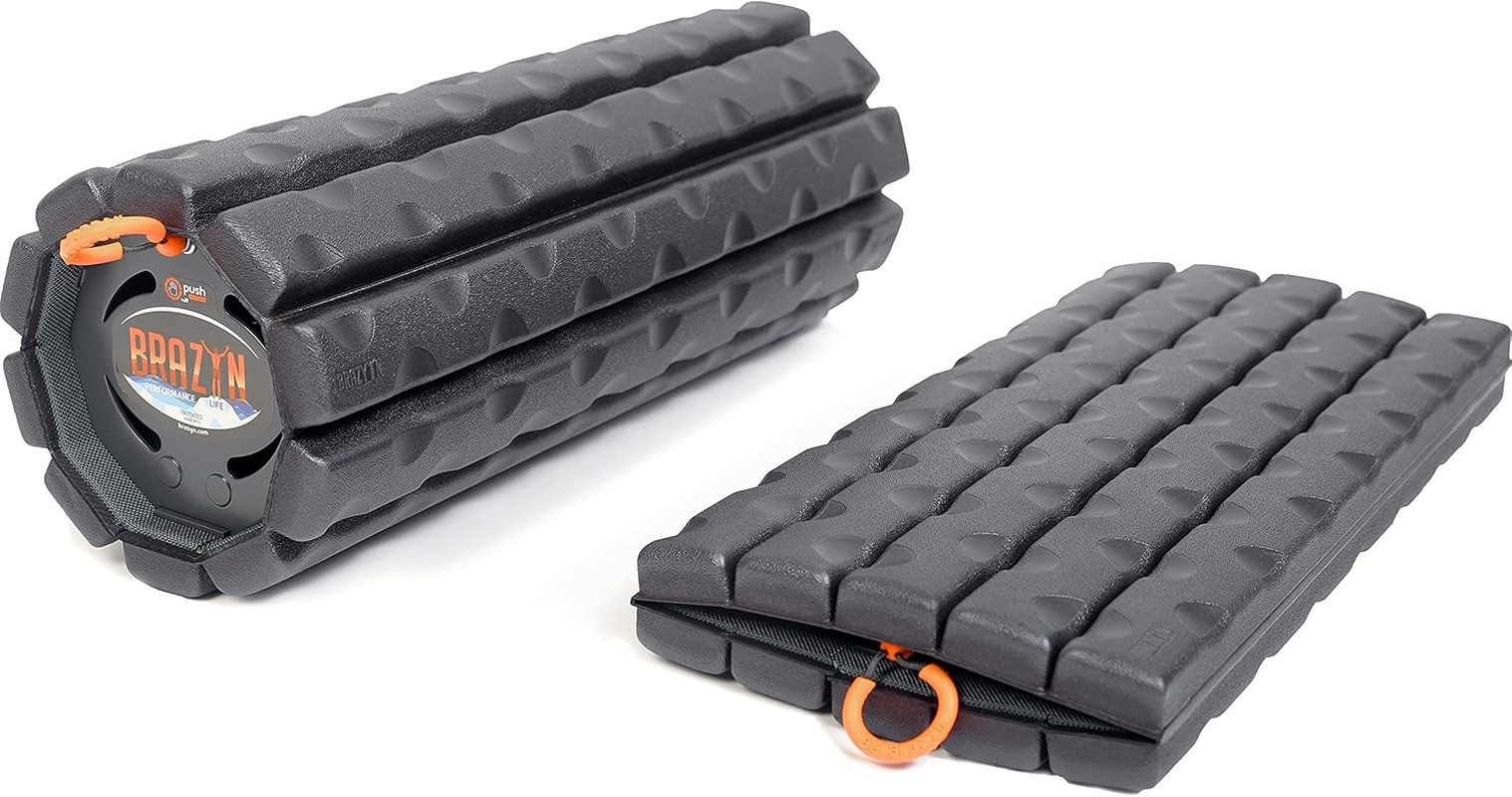 Morph Foam Roller: Collapsible Travel Foam Roller for Back Pain Relief, Worko...