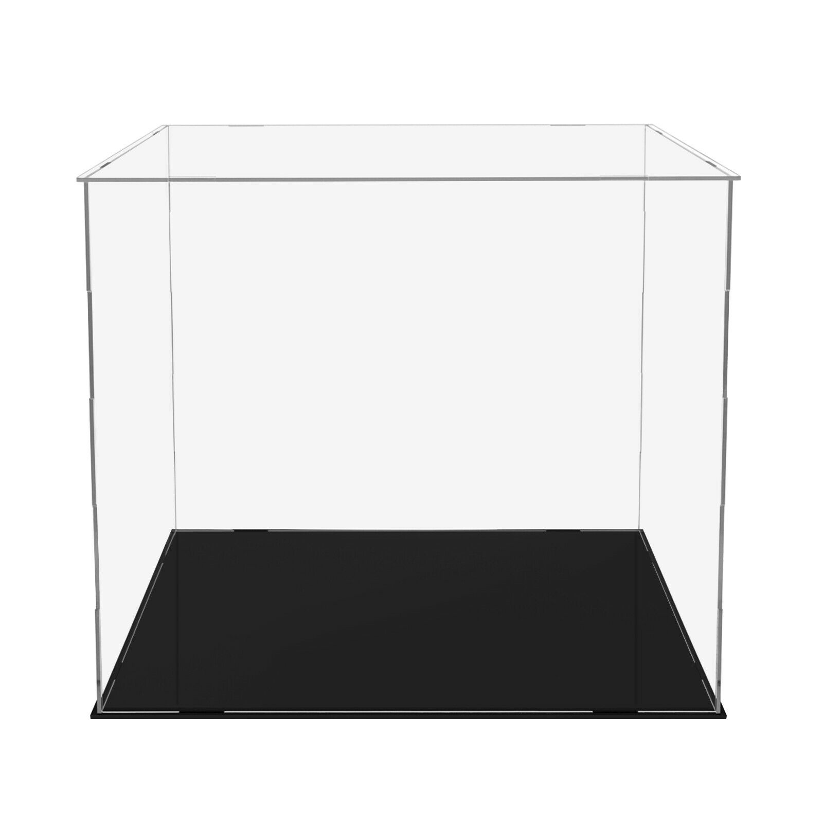 5"x 4"x 6" Clear Acrylic Display Box Case in Stand Dustproof Tray Collectibles