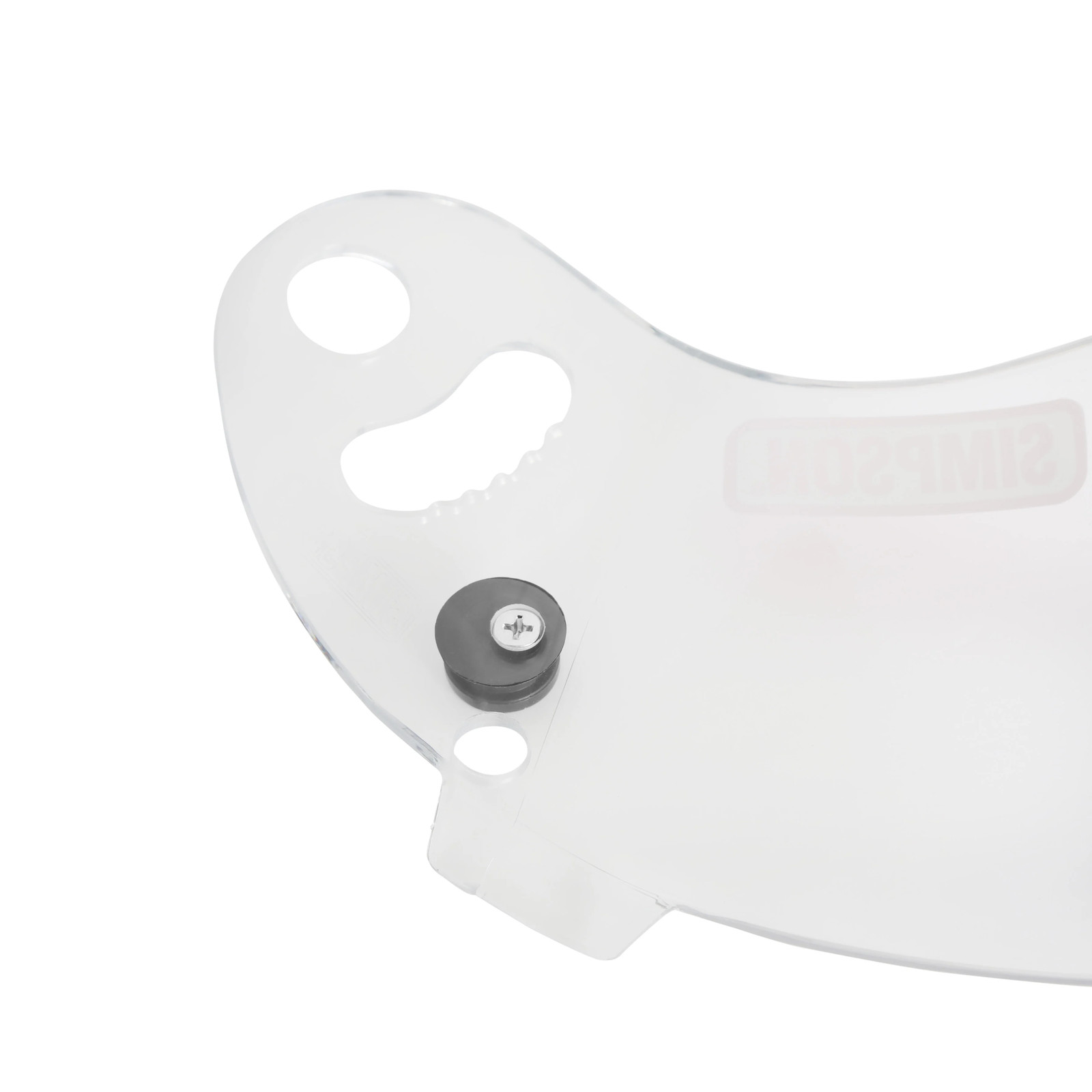 Simpson Racing 84300A Devil Ray Helmet Shield Clear