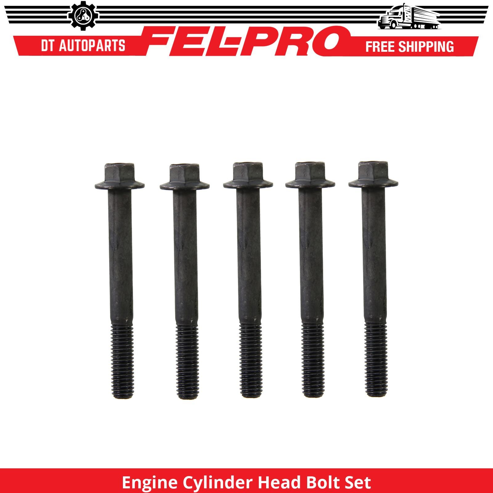 For 2004-2010 Ford E-350 Super Duty 6.0L Engine Cylinder Head Bolt Set Fel-Pro