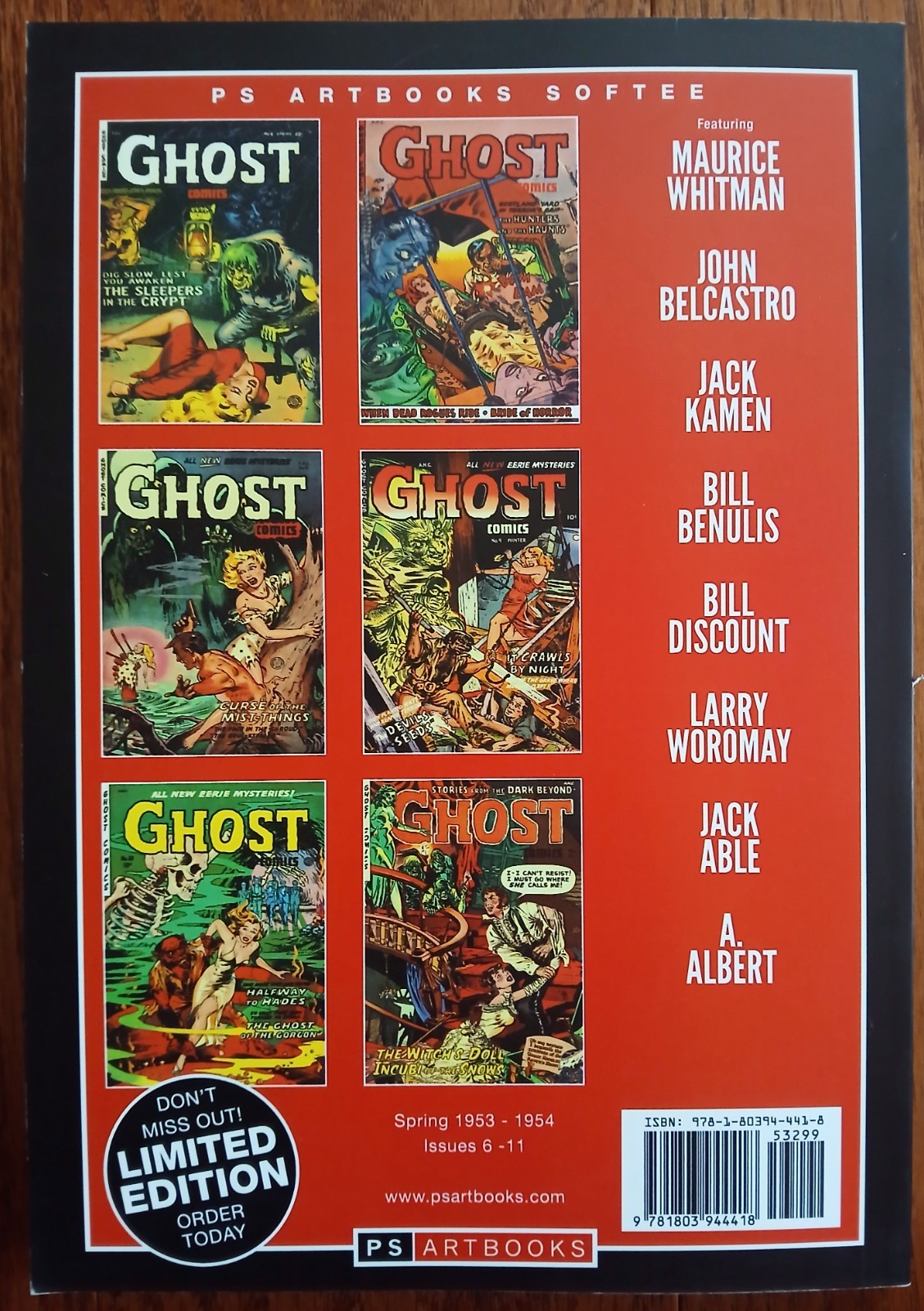 Ghost Comics Volume 2 Vol. 2 PS Artbooks Softee
