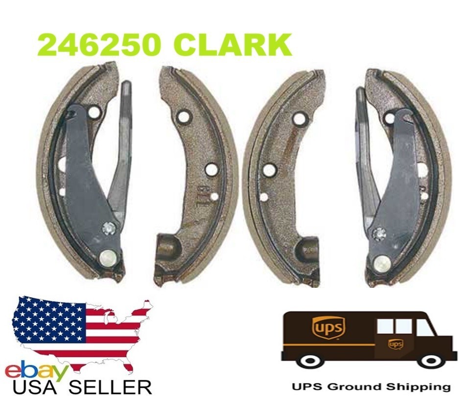 246250 1811818 8450164 917392 160409 246278  CLARK BRAKE SHOE SET OF 4   SF034