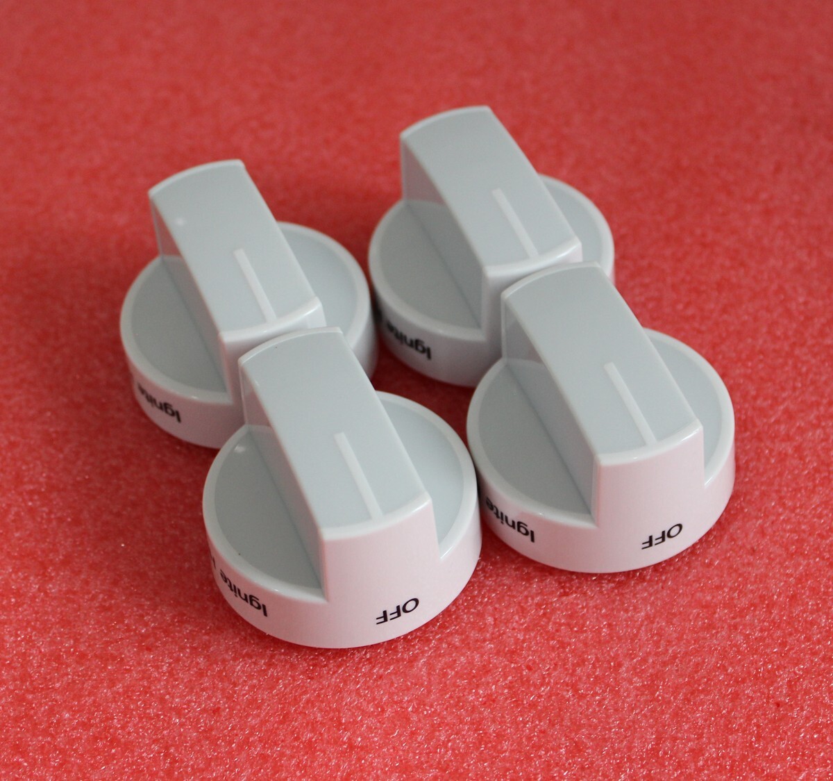 4x OEM W10339443 WPW10339443 Stove Knob AP6019878 for Whirlpool Gas Range Stove