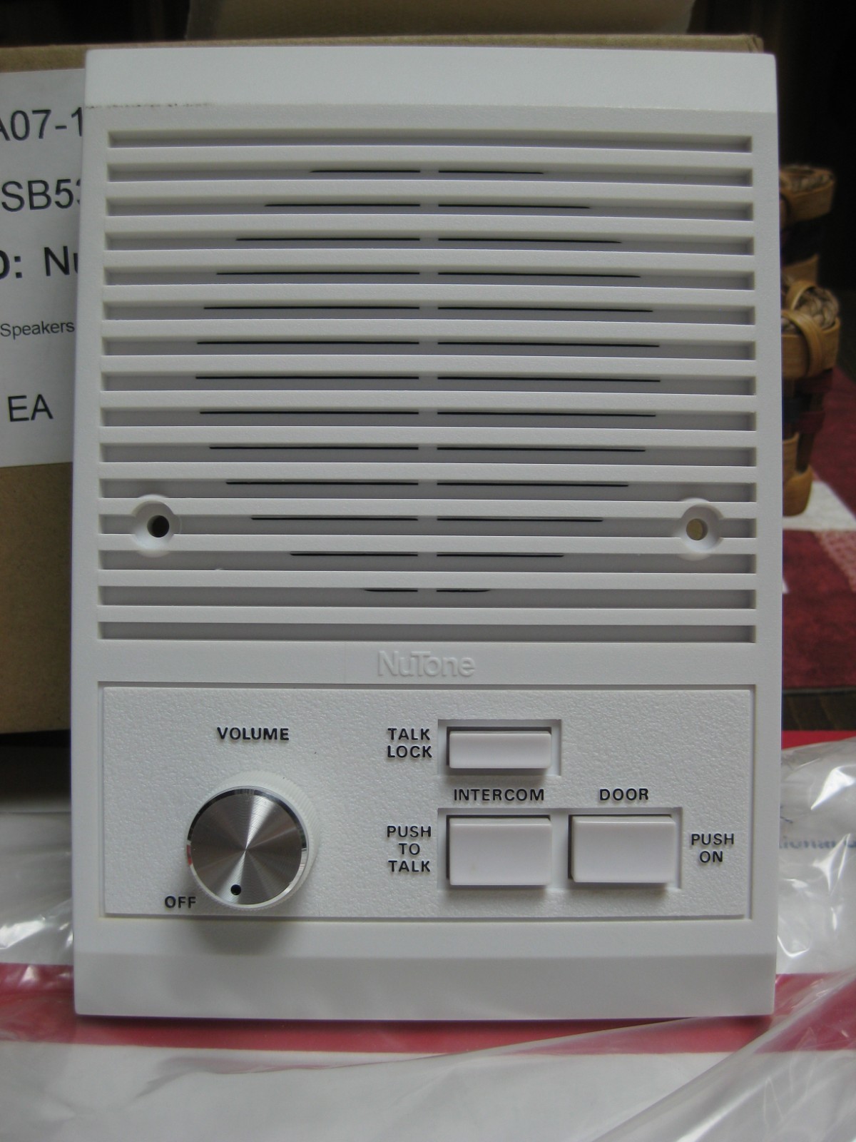 Nutone ISB-53WH Intercom Speaker- New