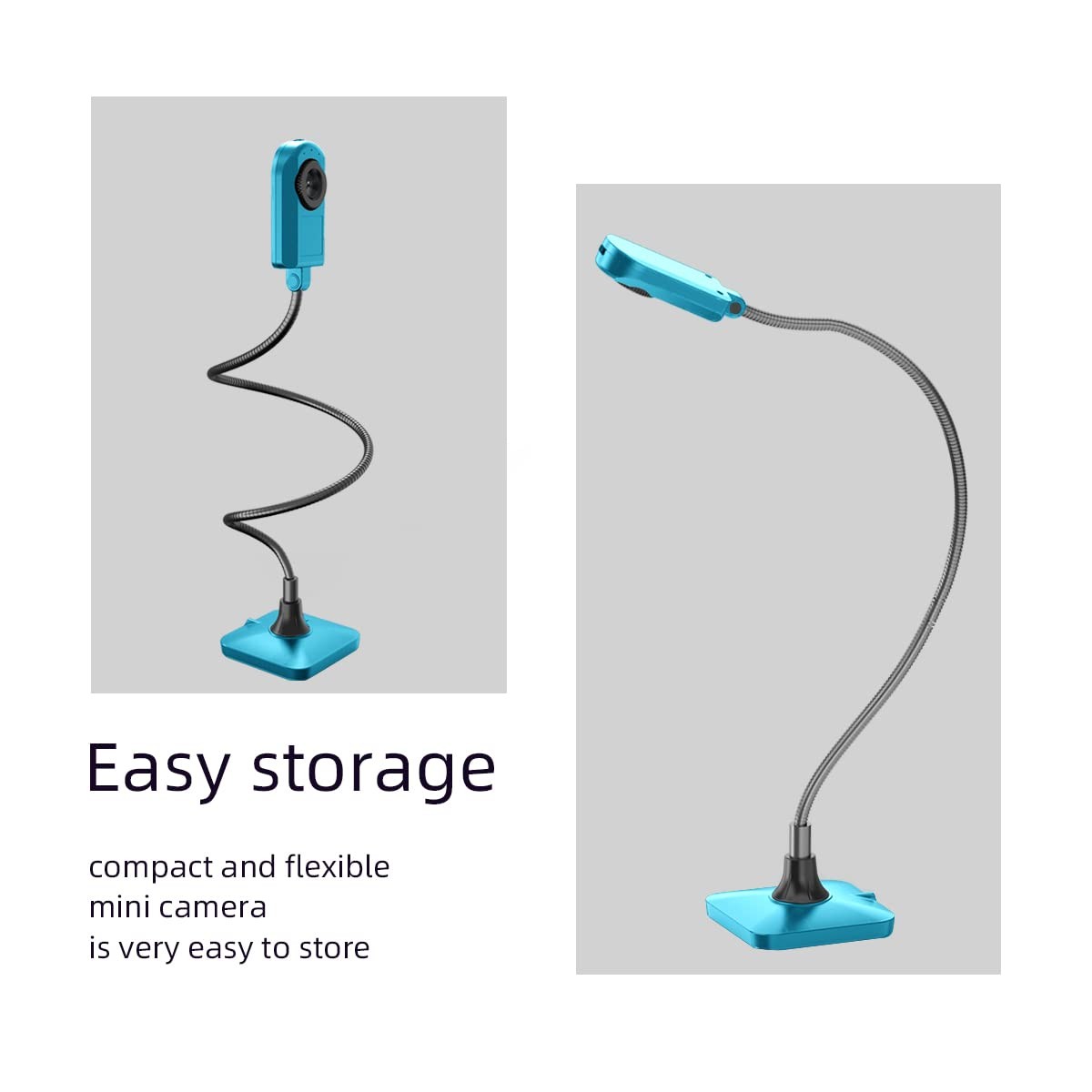 Document Camera (Blue) Ultra High Definition 5MP USB Document Camera — Mac OS...