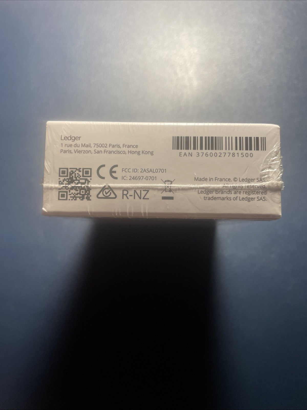 Ledger Nano X - Crypto Hardware Wallet - Bluetooth Compatible - New/Sealed
