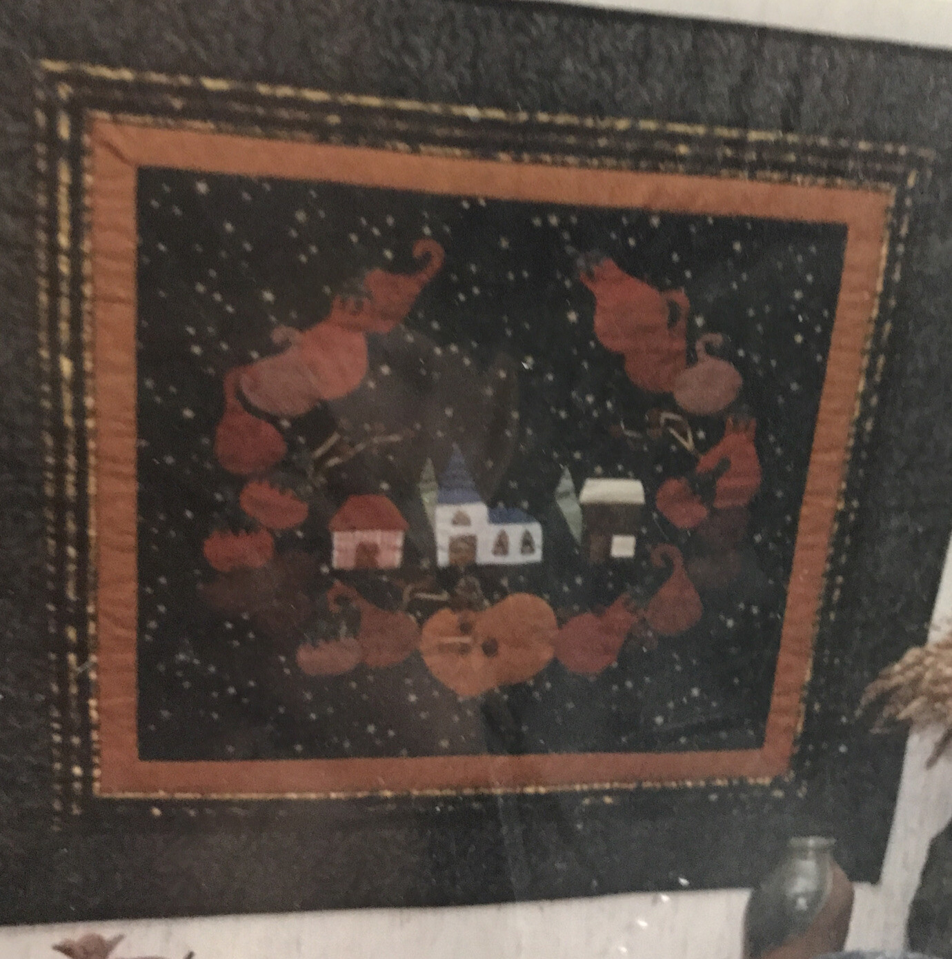 Harvest Towne Quilt Pattern Marilyn Dorwart 27" x 29"