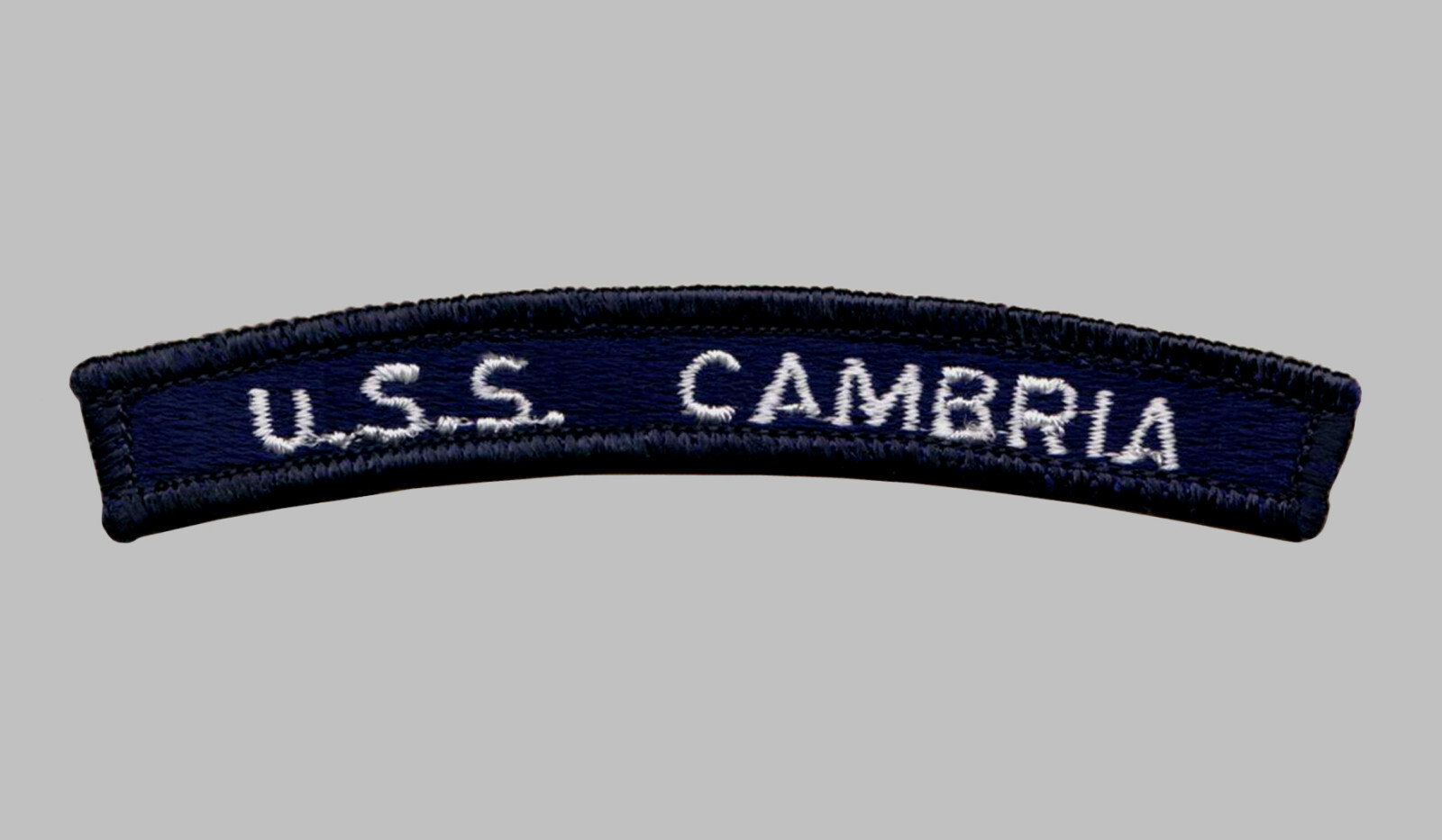 US Navy APA-36 USS Cambria Attack Transport UIM Shoulder Rocker Tab (08-12)