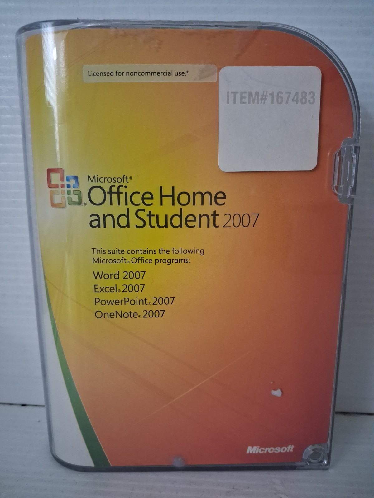 Microsoft Office Home and Student 2007  Version w/ Product Code