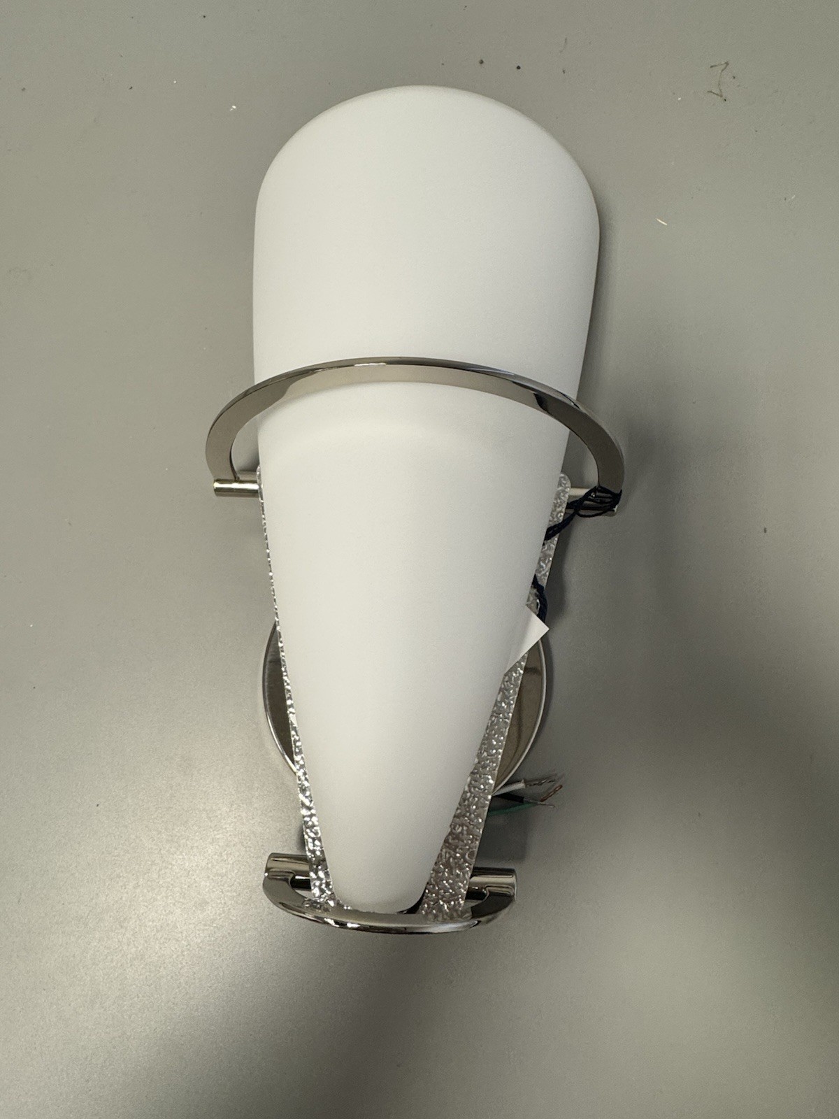 Holtkötter 2969/1 PN Polished Nickel Halogen Wall Sconce RSC 100W Modern