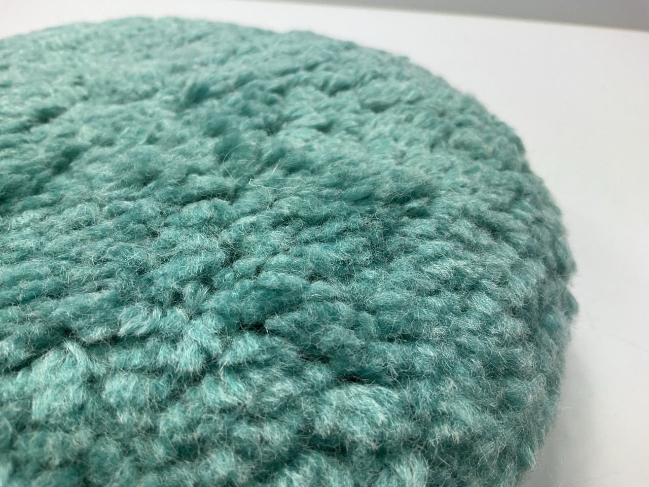 3M 33282 Double Sided Wool Polishing Buffing Pad, 9" Diameter