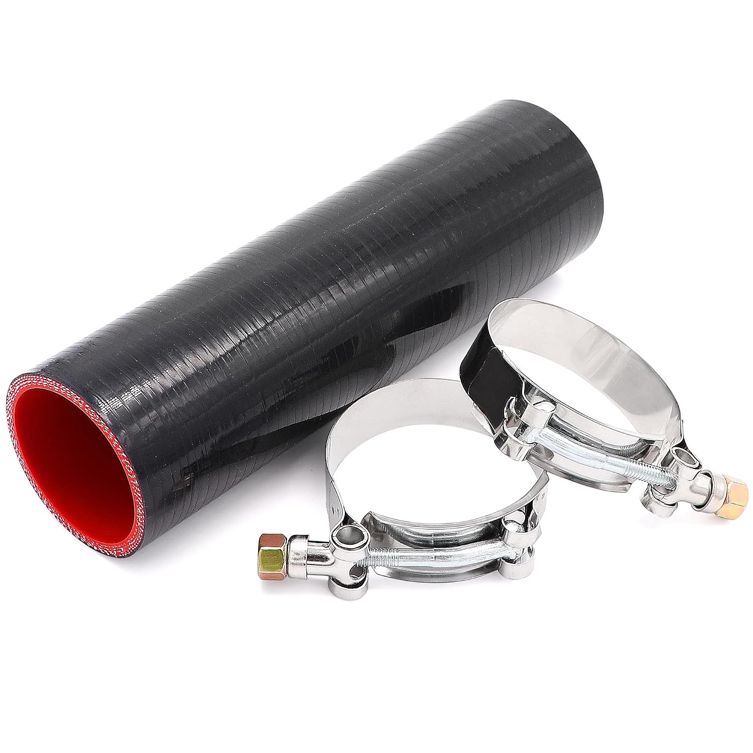 Straight Coupler Silicone Hose 2-Inch ID 8 inch-Length 4-Ply 5MM thickness Air I