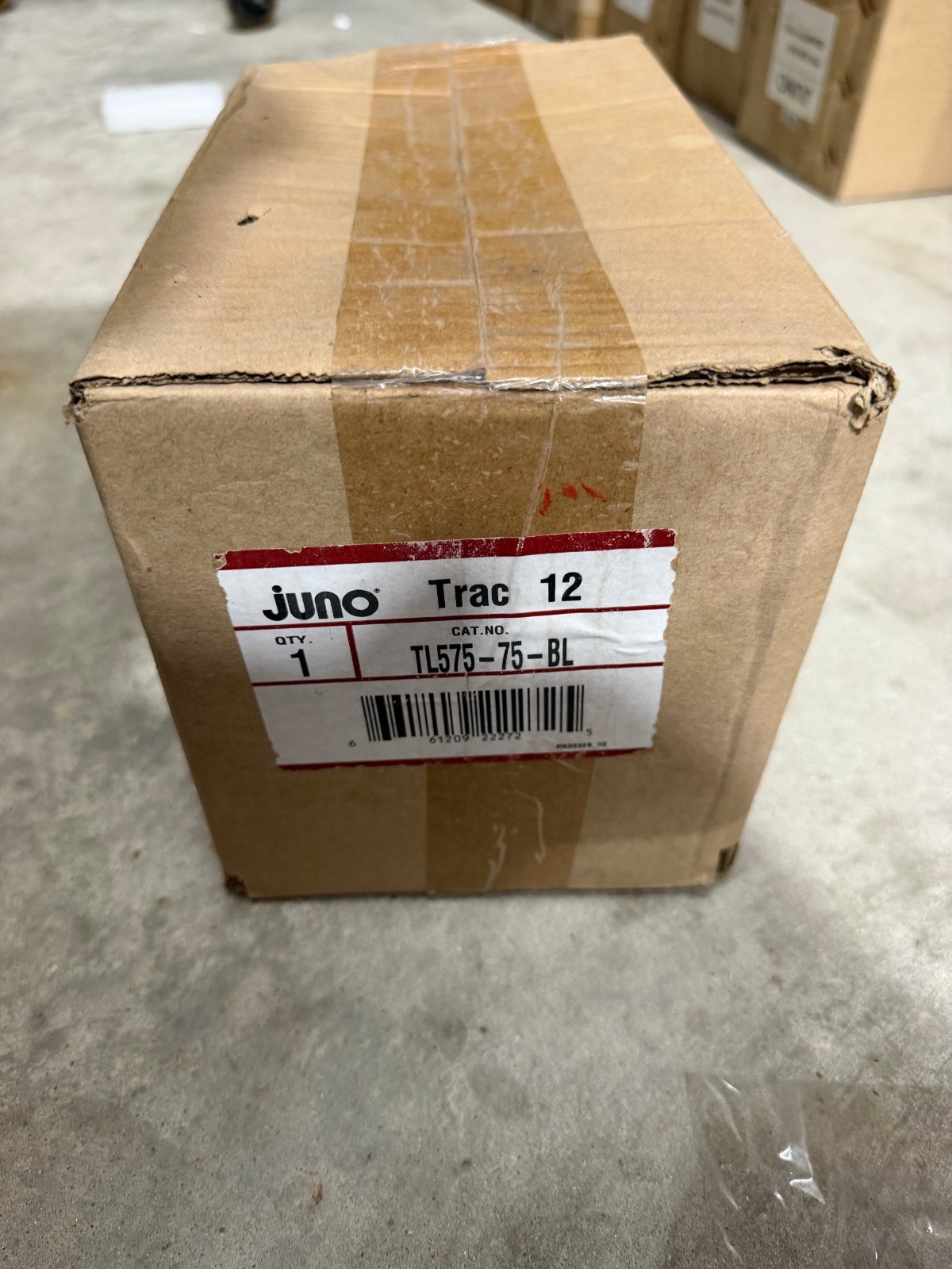 JUNO LIGHTING TL575-75 TRAC 12 TRANSFORMER ASSEMBLY 120VAC To 12VAC 75W NEW Box