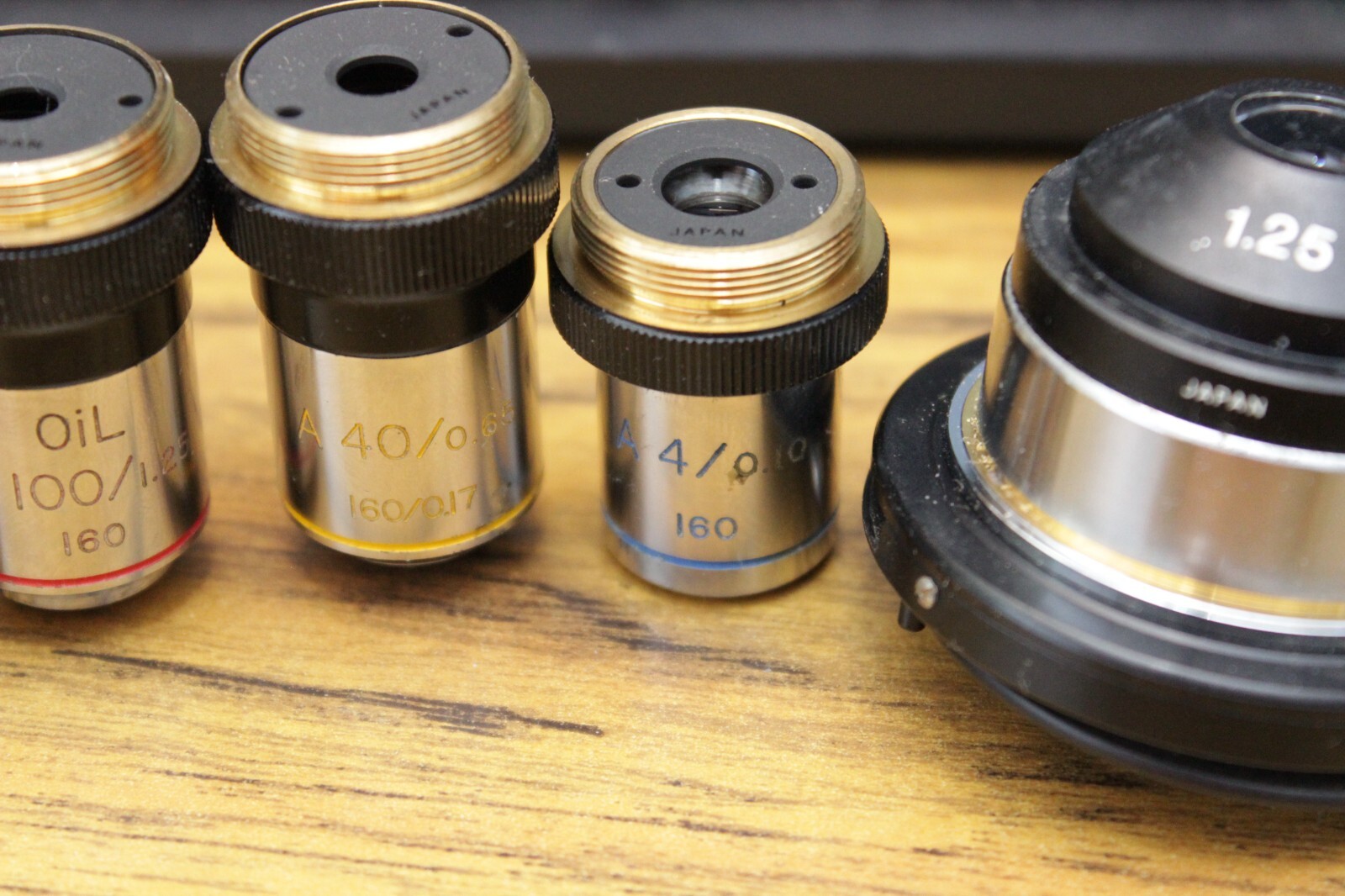 (dirty) bausch lomb microscope lenses