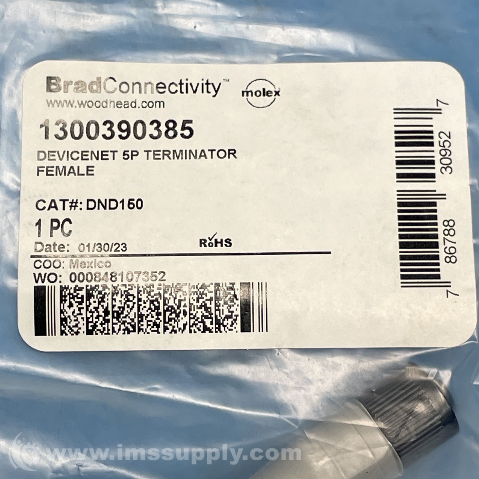 Molex 1300390385 Sensor Connector FNFP