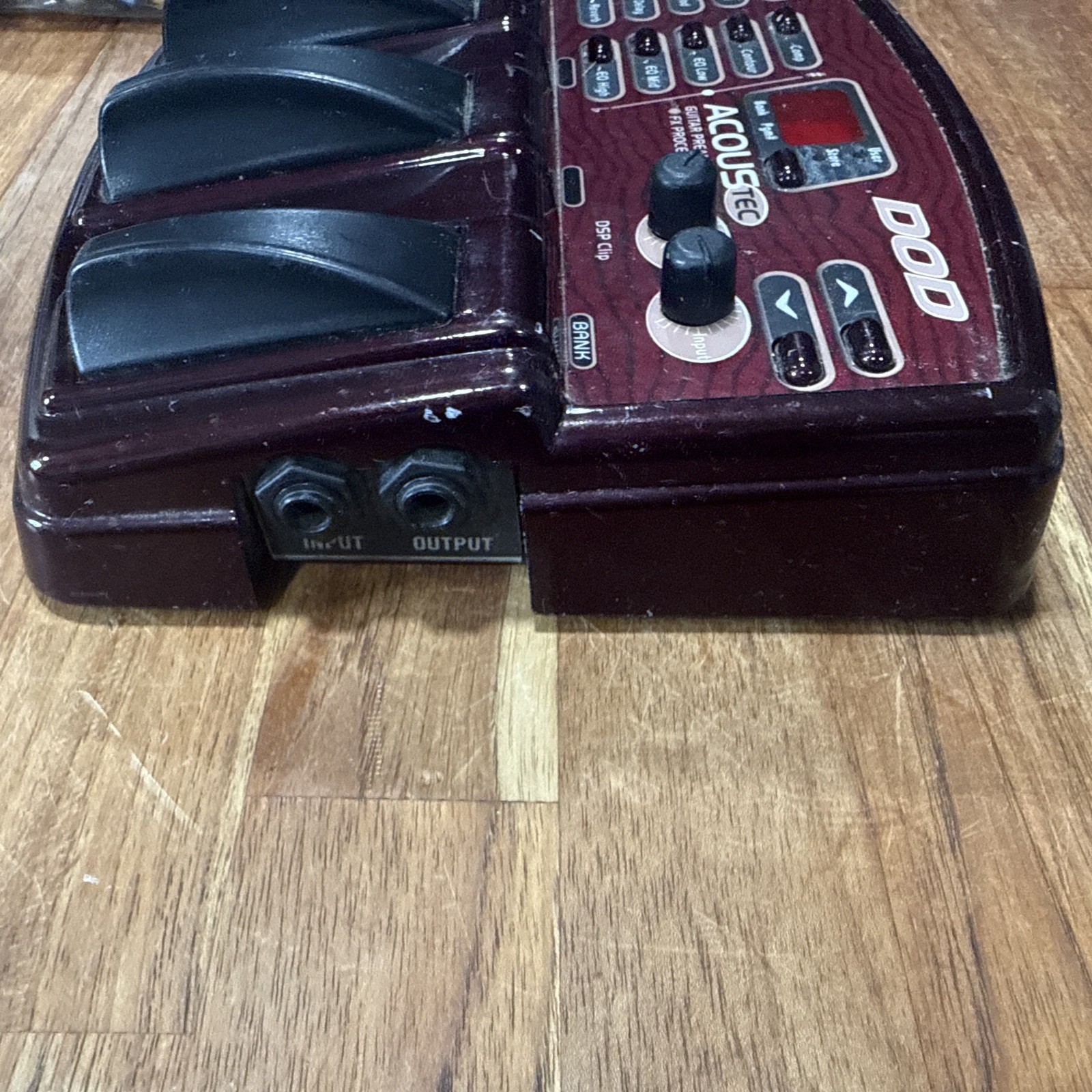DOD AcousTEC Acoustic Guitar Multi Effects Processor Pedal