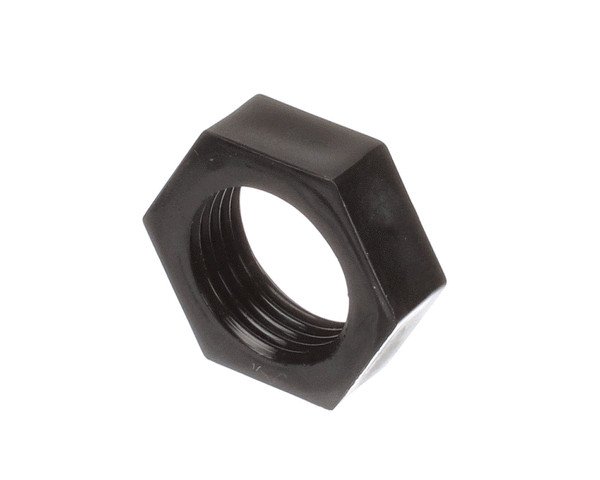 24566.0000 Bunn Nut,Shank-Blk Plastic .375Nps Genuine OEM BU24566.0000