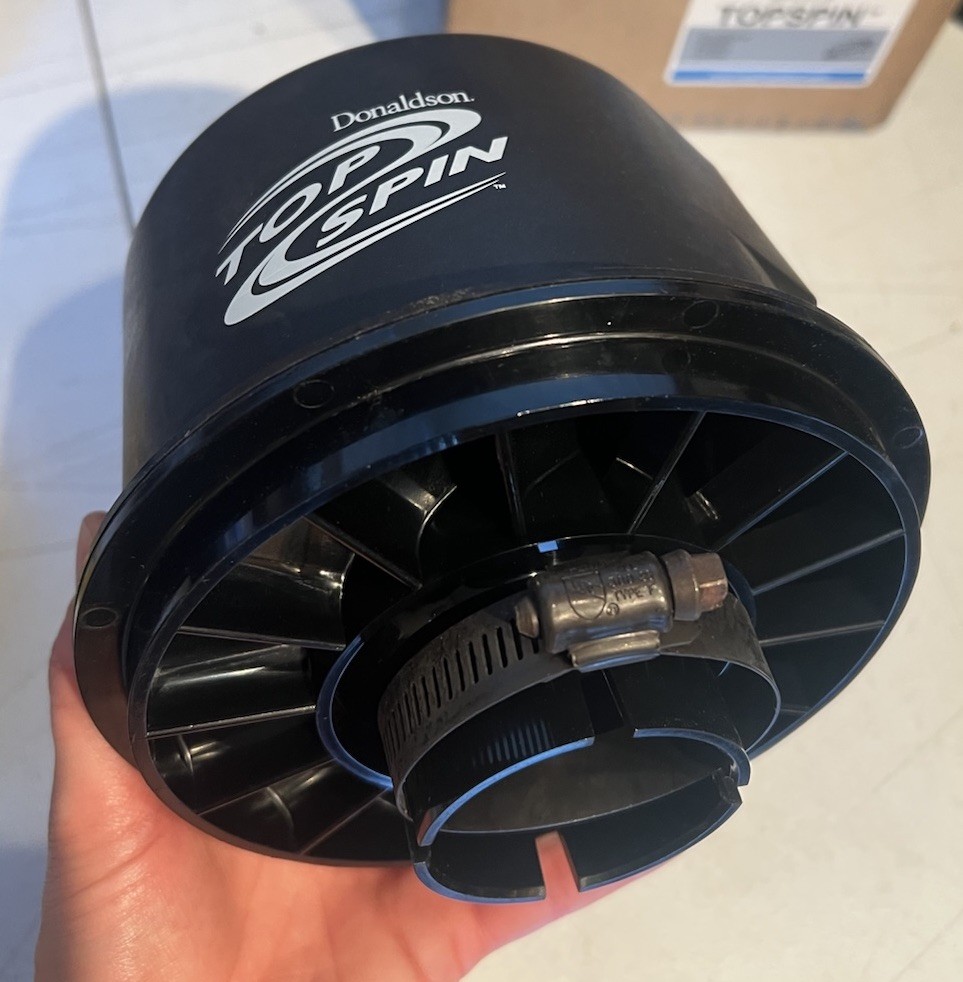 Donaldson H002434 Precleaner, Topspin (NOS)