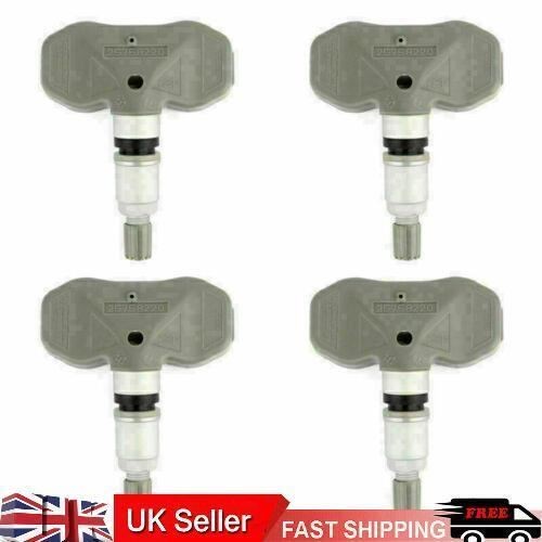 4 PCS TPMS Replace 25758220 Auto Tire Pressure Sensor For C6 Corvette 2005-2009`