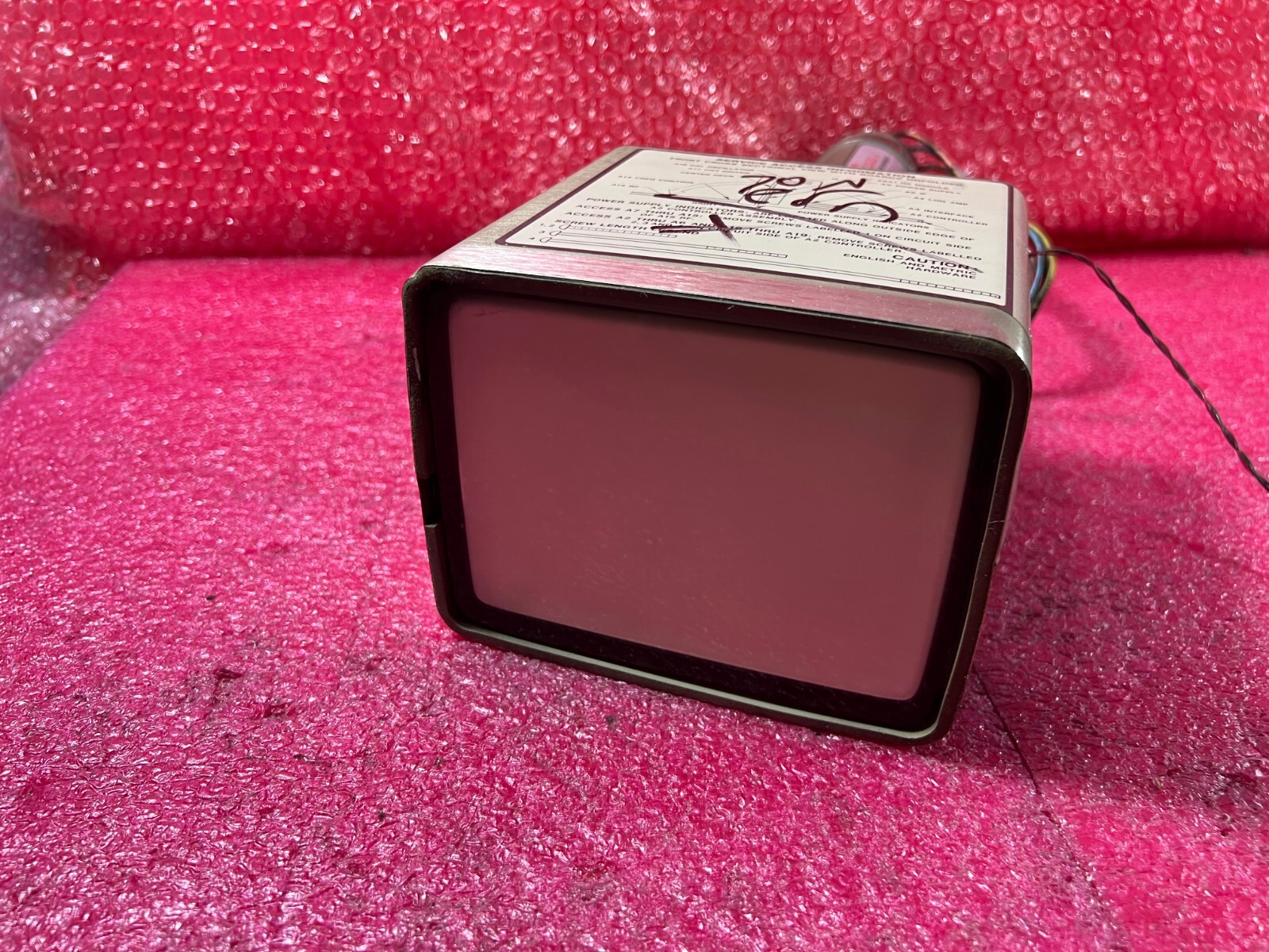 HP Hewlett Packard 8562A Spectrum Screen For Parts