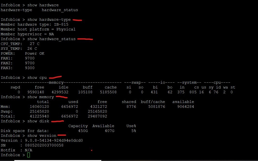 infoblox trinzic 805