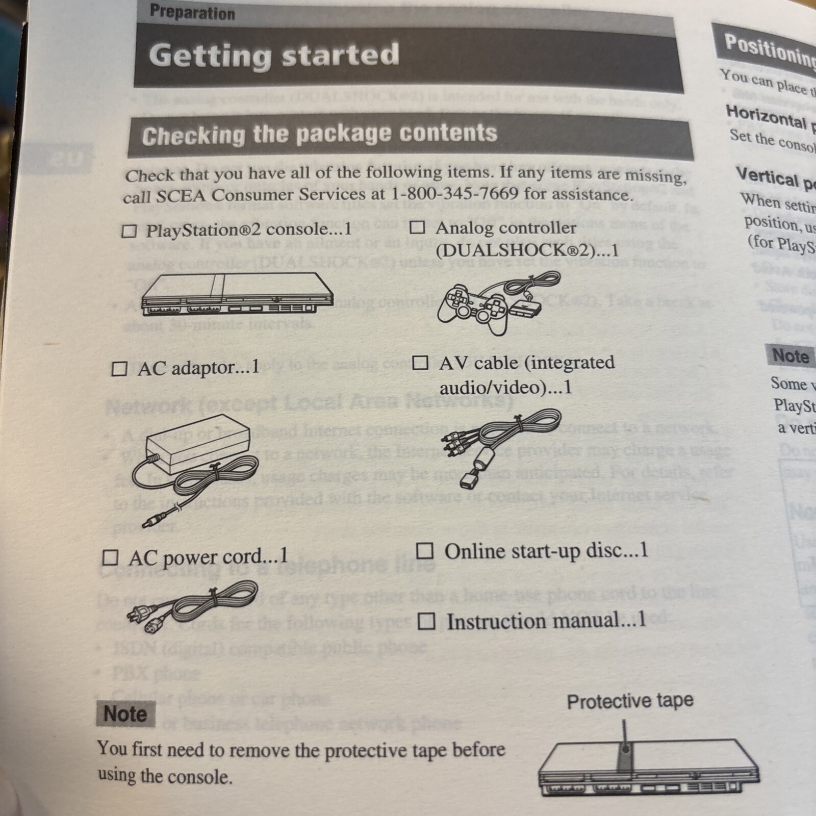 sony playstation 2 instruction manual