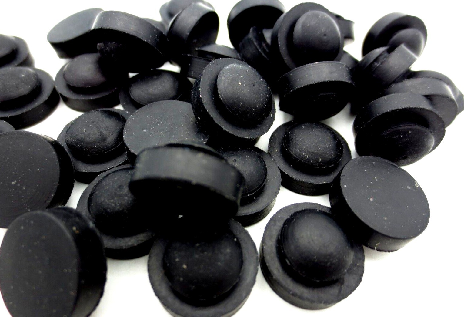 Vibration Dampening Rubber Bumper Grommet Pad Fits 3/8" Hole 1/16" Thick Panel