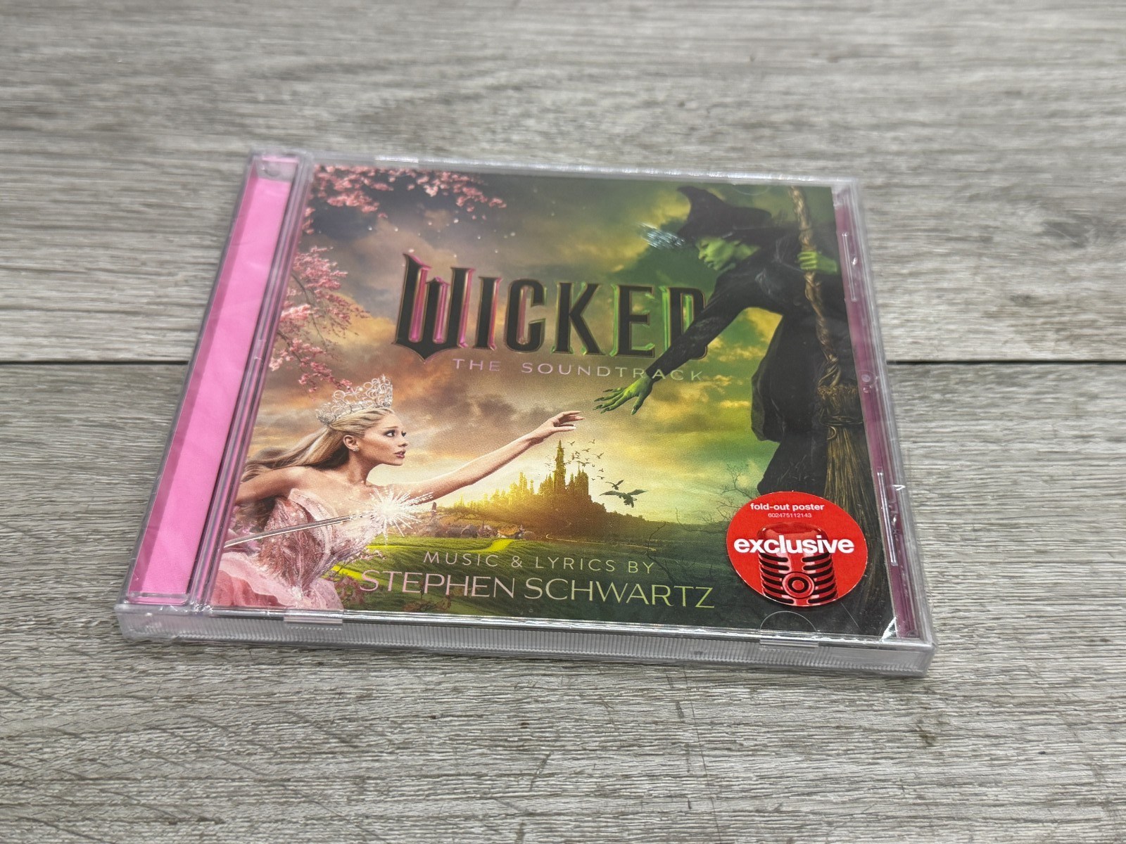 Wicked The Soundtrack CD 2024  Ariana Grande (Jewel Case Cracked See Photos)