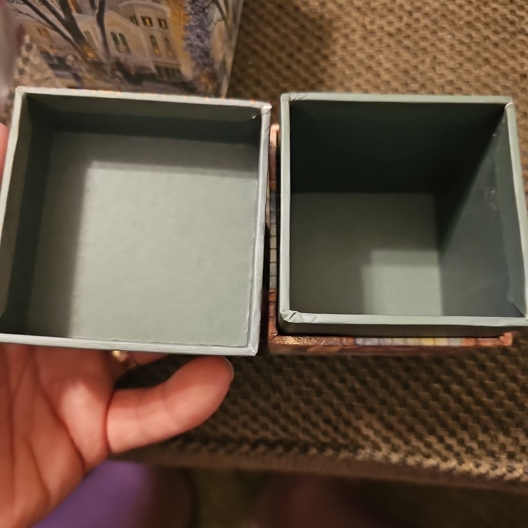 6 Small Christmas Boxes/ Packages All New