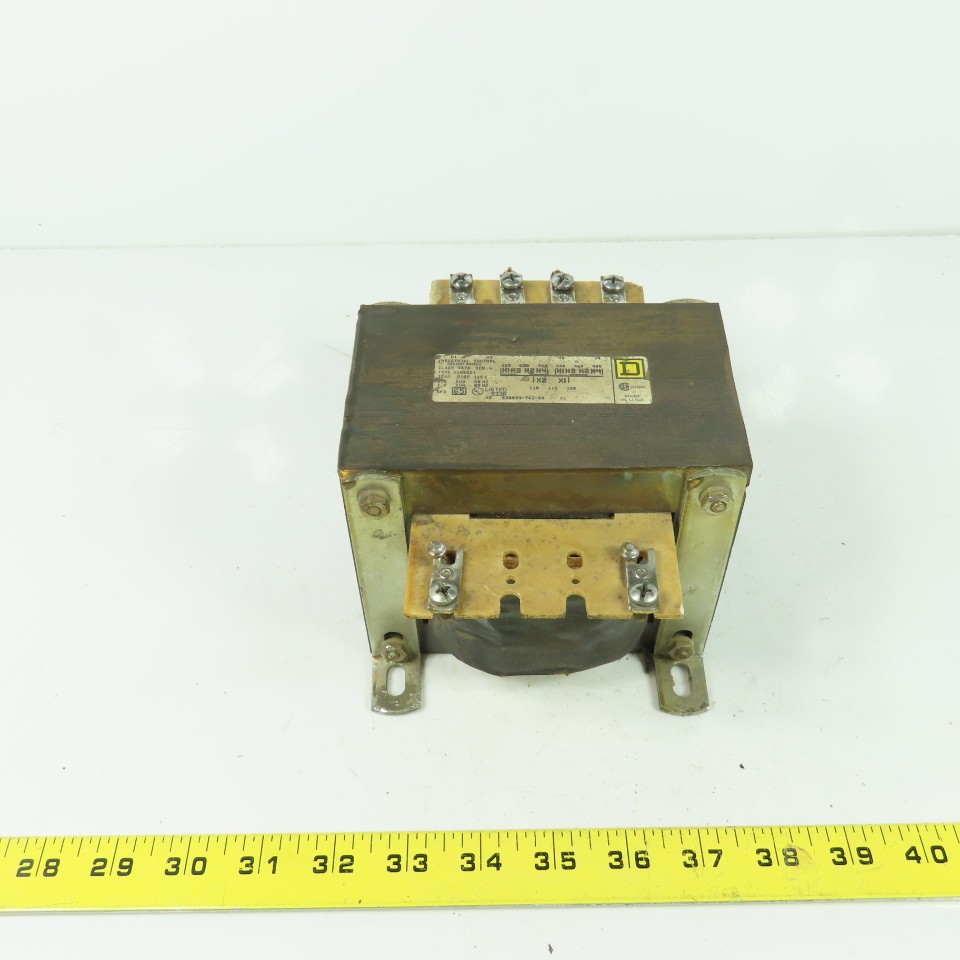 Square D K1000D1 SerA Control Transformer 220-240/440-480V Pri 110-120V Sec 1KVA