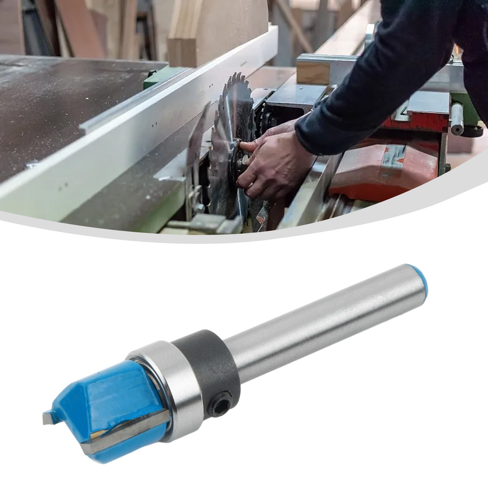 Router Bit Drill Bit 1/4 Shank 45mm Length 6.35mm Carbide Pattern Routing