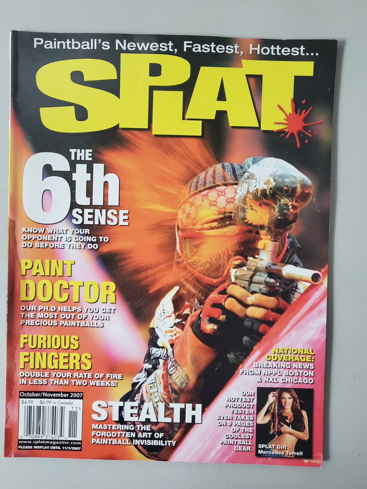 Splat Paintball Print Magazine Oct/Nov 2007