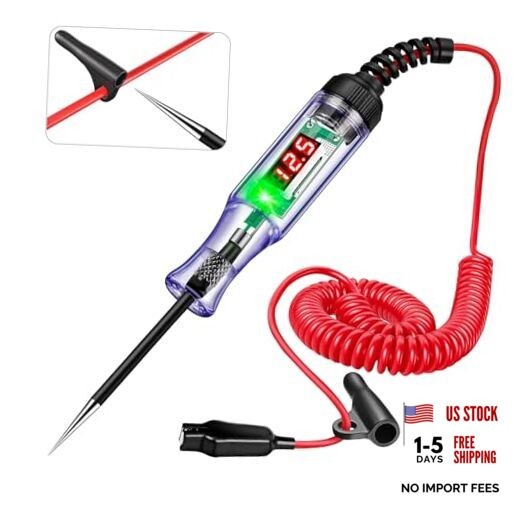 Test Light 3-48V Automotive Digital Fuse Tester – Automotive Voltage Tester