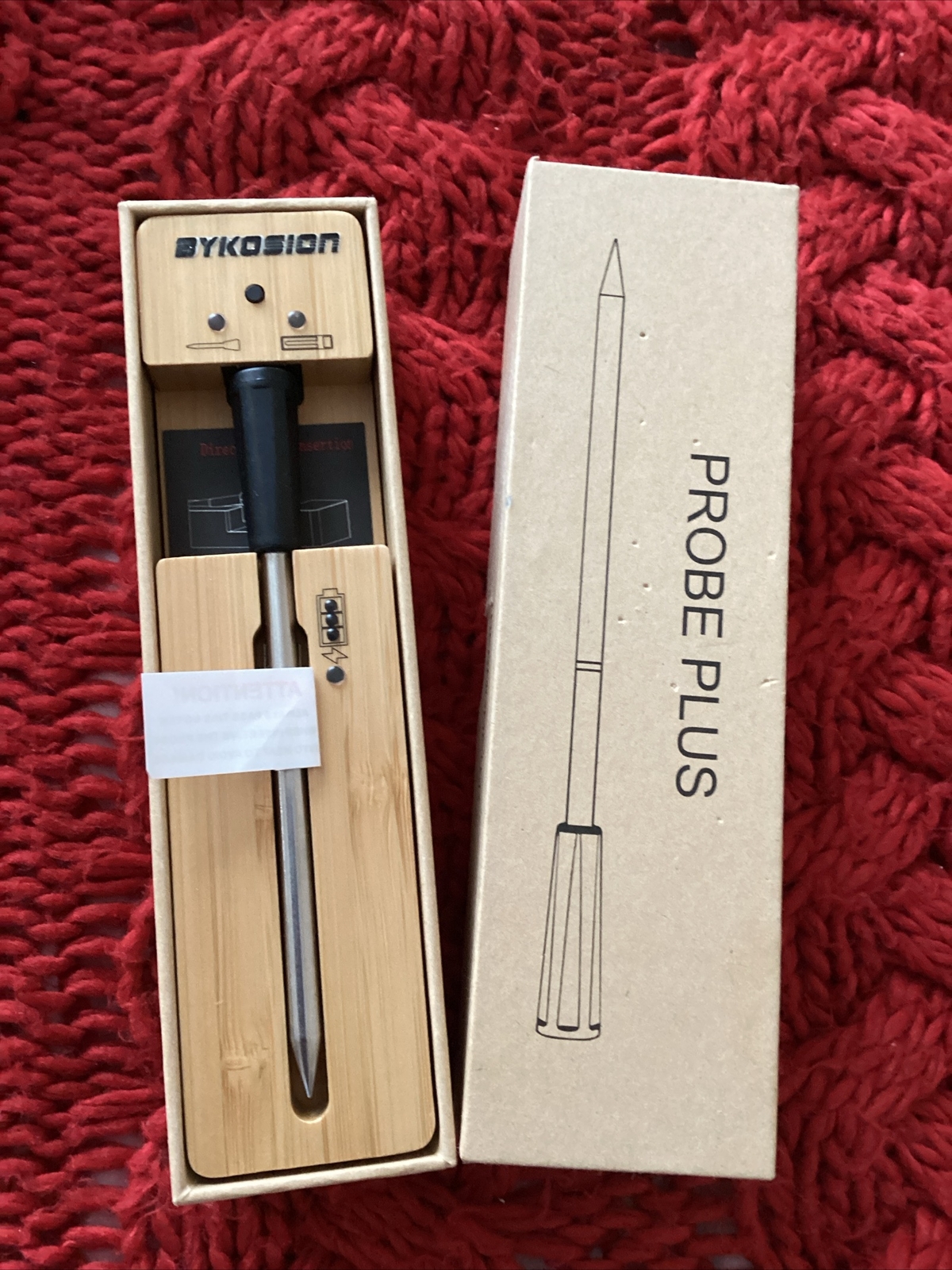 Probe Plus 500FT Wireless Meat Thermometer, Long Range Wireless Bluetooth