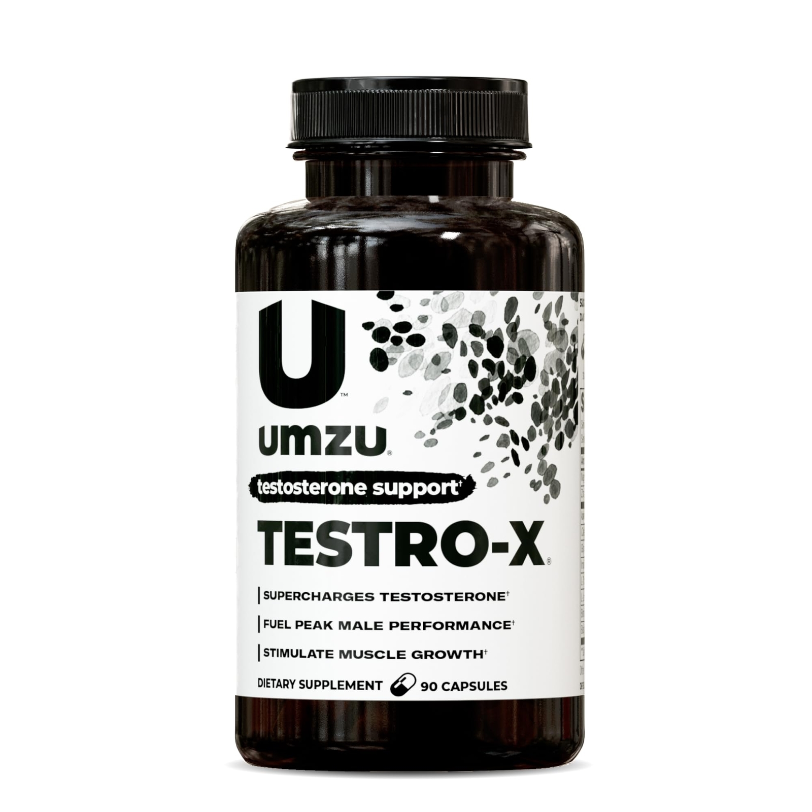 Testro X Supplement for Men Energy Focus Muscle Pumps Healthy T Levels 90 Caps