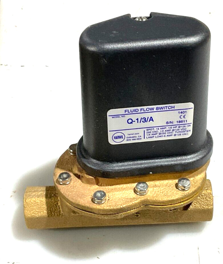 HARWIL FLOW SWITCH Q-1/3/A 2938927-9 5930-00-876-9355