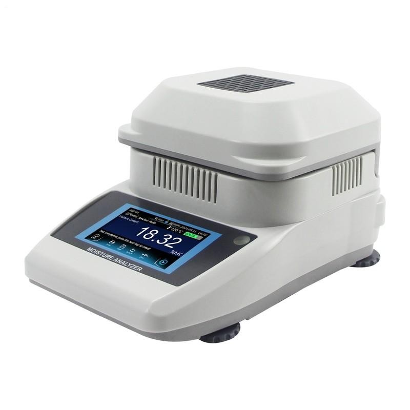 Lab Moisture Analyzer Rapid Moisture Tester Halogen Heating Moisture Meter 110V-