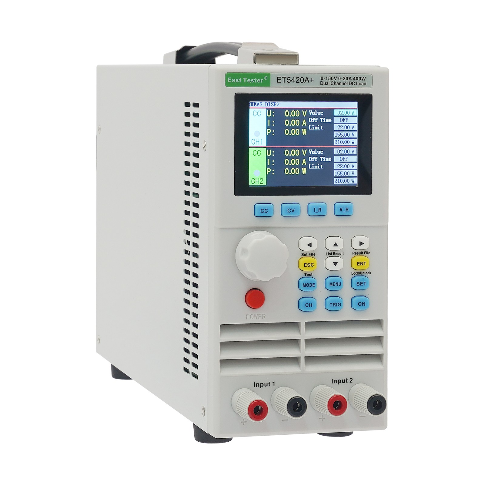 Programmable Electronic Load Tester, Electronic Load Tester with Dual Channel