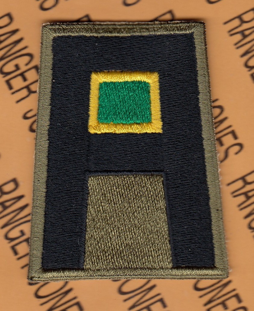 US 1st First Army Command Woman's Auxillery Corps WAC Branch SSI ~3" patch c/e