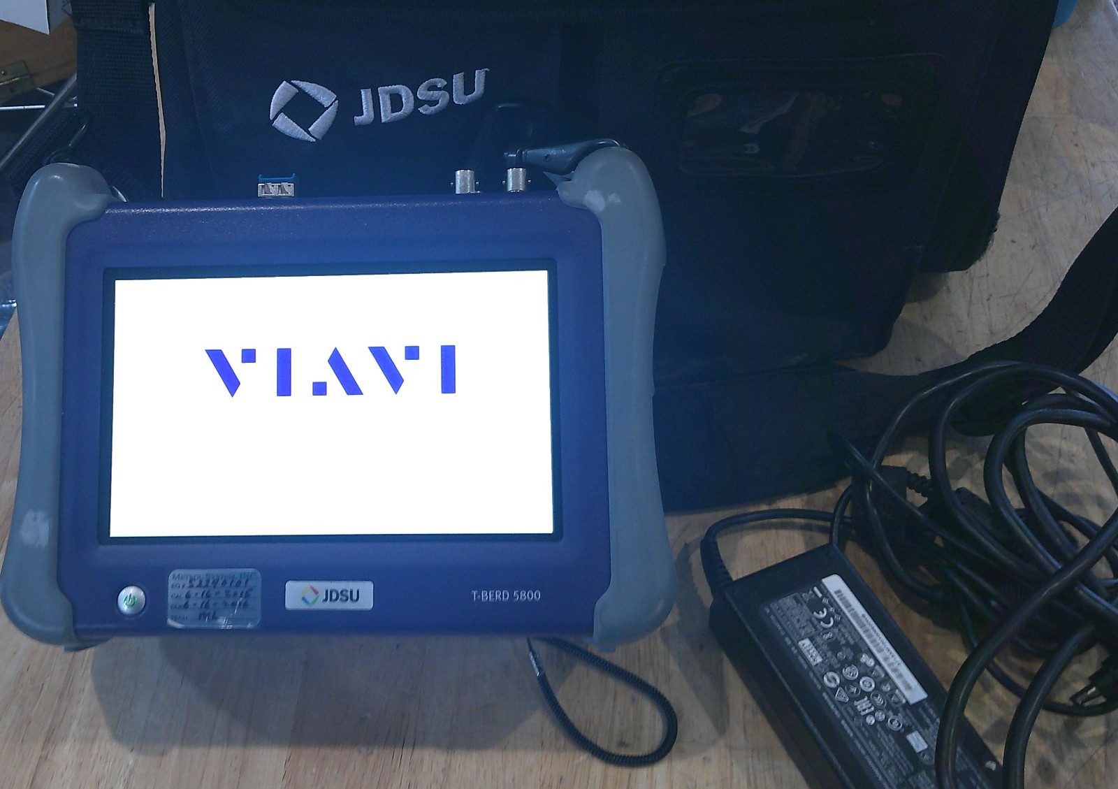 JDSU Viavi T-BERD 5800 V2 Fiber Optic Network Electrical Tester