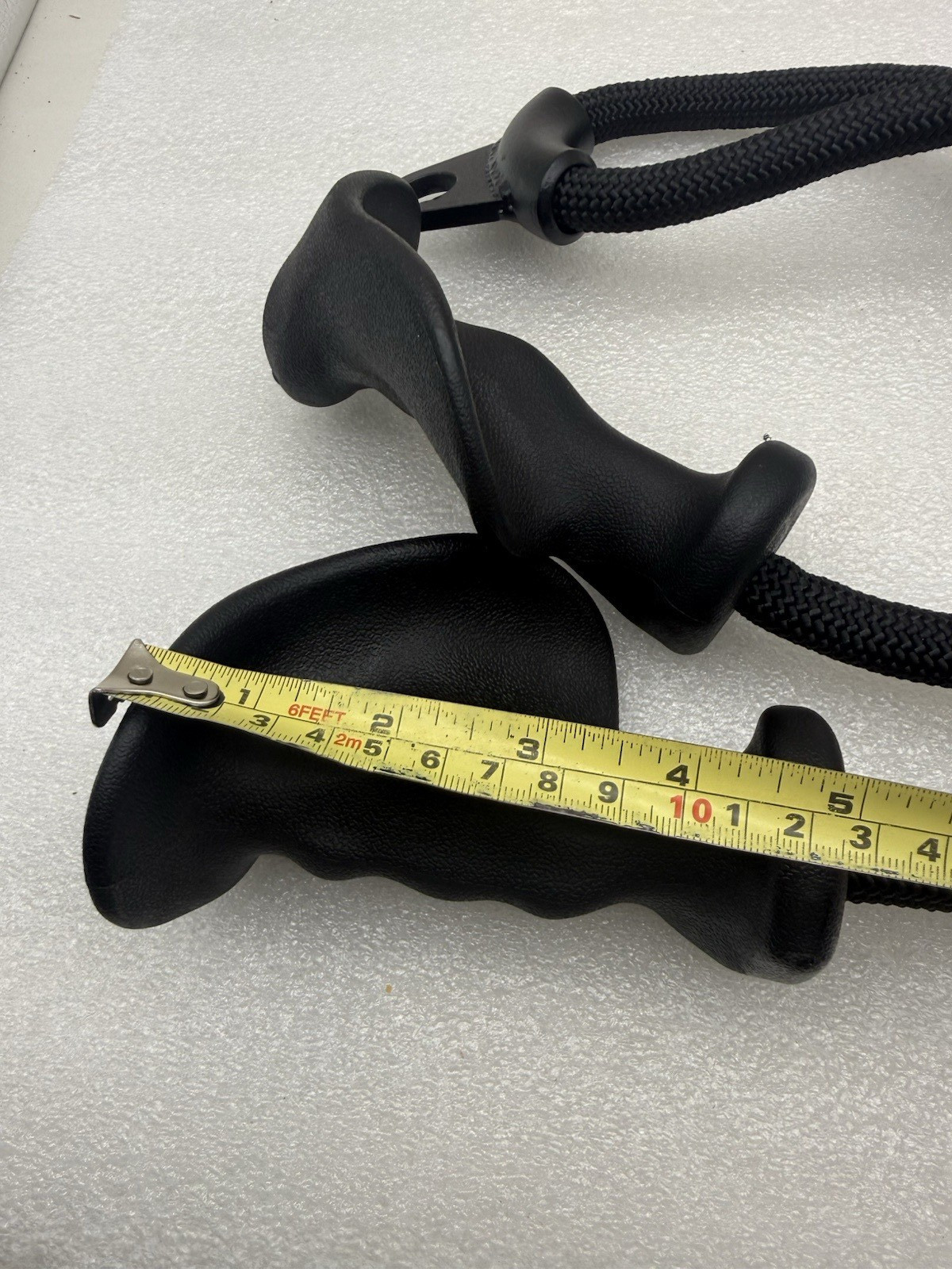 Upgraded Long Triceps Rope Pulldown Cable Attachments F Gym Bar *MISSING COVER..
