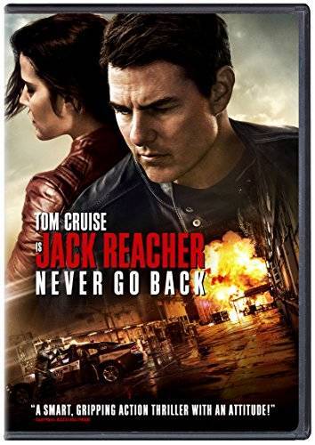 Jack Reacher: Never Go Back - DVD By Tom Cruise - GOOD