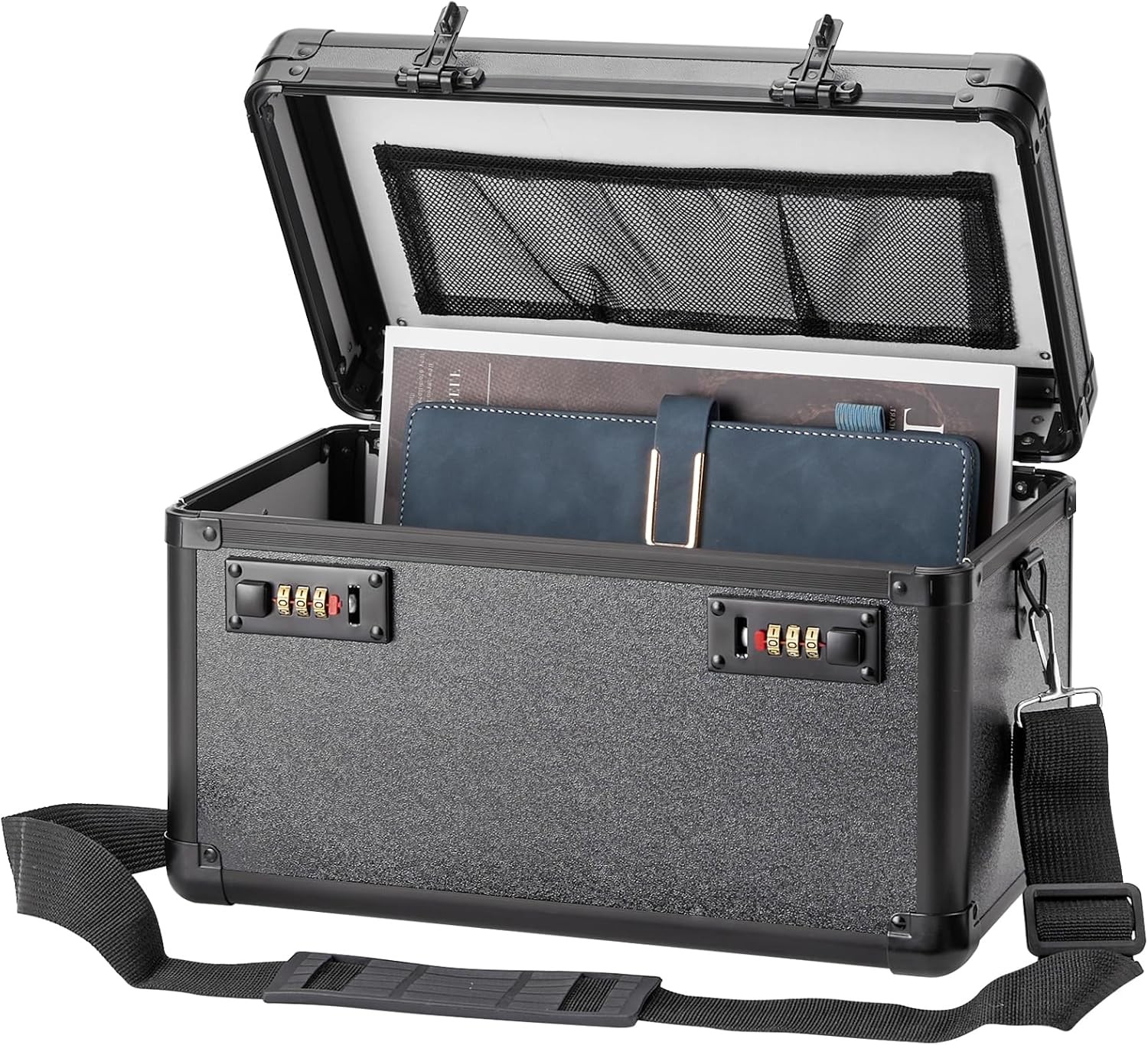 Large Lock Box Security Combination Lock Box Locking Storage Case Personal Items