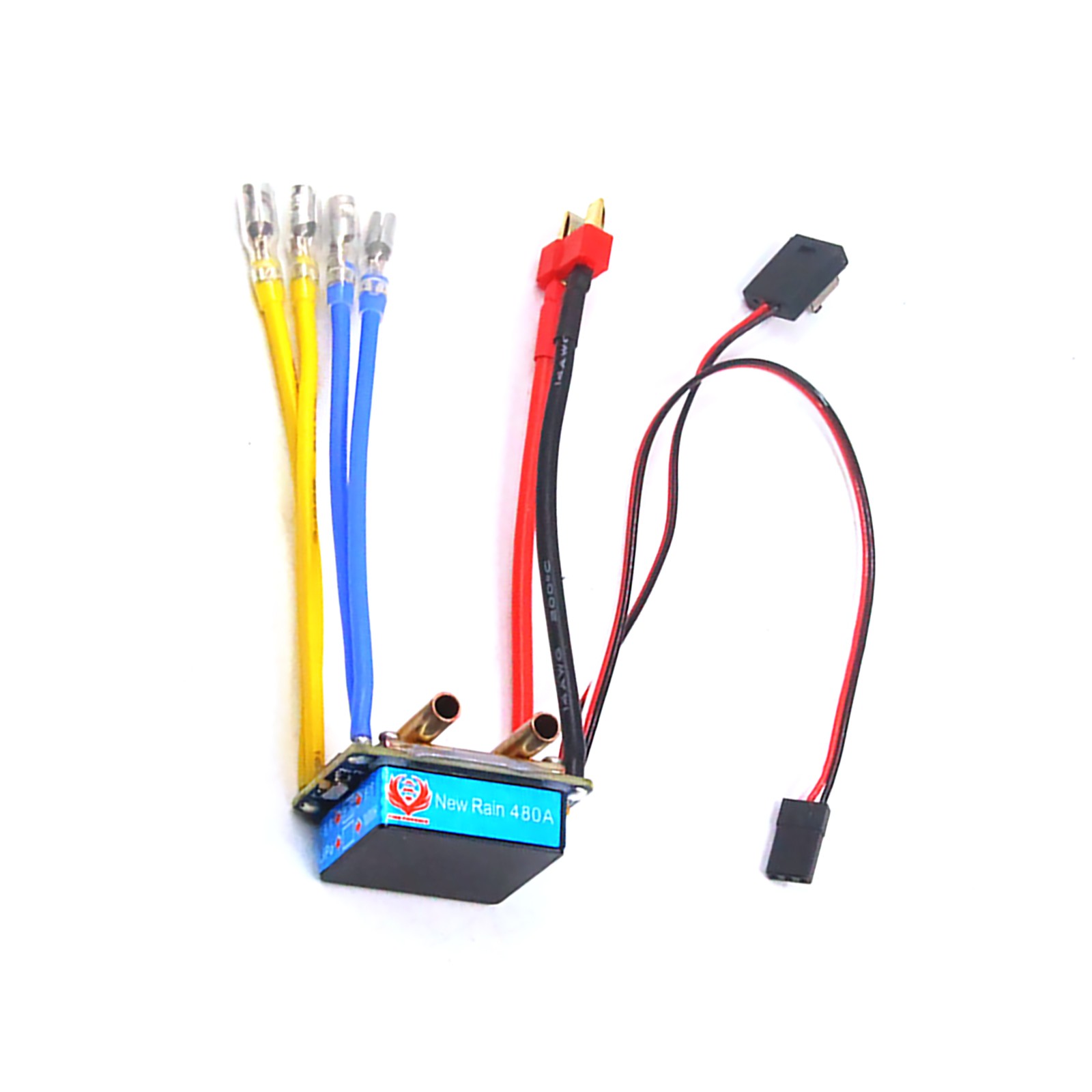 New 480A Dual Motor Waterproof Brushed ESC Speed Controller Kit For RC Boat aq