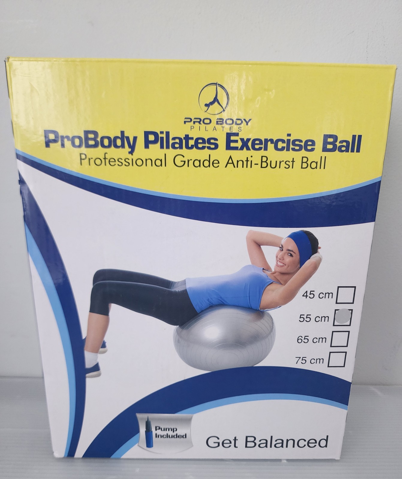 ProBody Pilates Exercise Ball 55 cm
